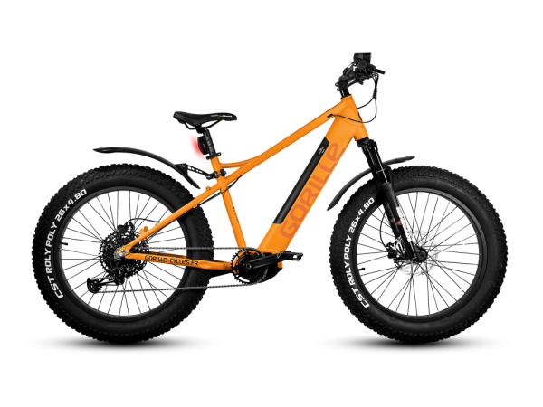 Gorille Athlète VTT Orange Hermes