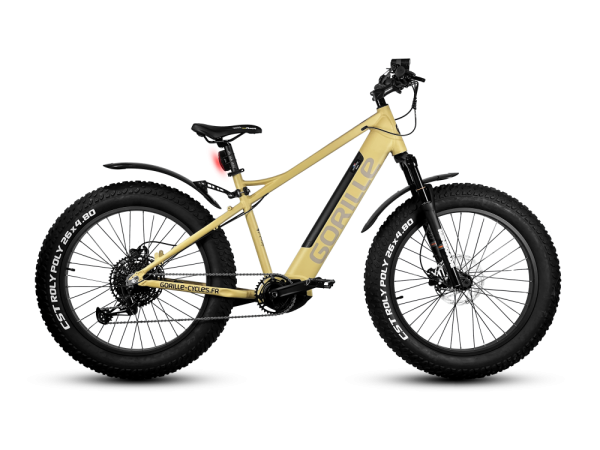Gorille Athlète VTT Sable