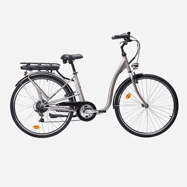 NAKAMURA E-City 70 GRIS - 2024, Vélo de ville électrique adulte.1