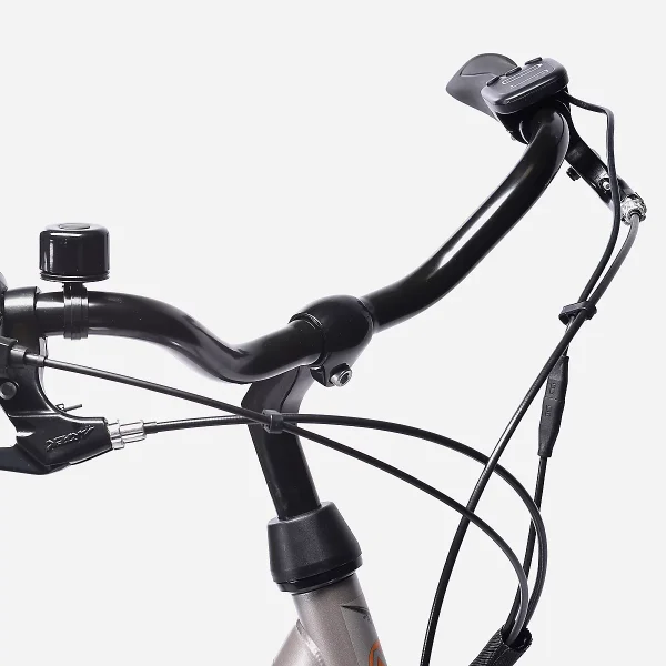 NAKAMURA E-City 70 GRIS - 2024, Vélo de ville électrique adulte – Image 8